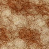 3' X 5' Rust And Orange Abstract Washable Indoor Outdoor Area Rug