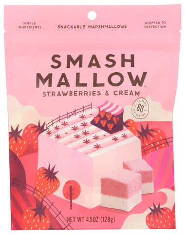 SMASHMLW STRAW & CREAM  ( 12 X 4.5 OZ   )