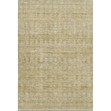 5' X 8' Wheat And Beige Striped Washable Area Rug With UV Protection