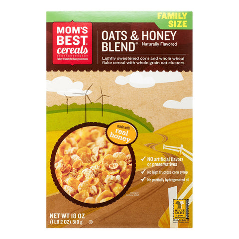 MOM OATS/HONEY BLEND ( 14 X 18 OZ   )