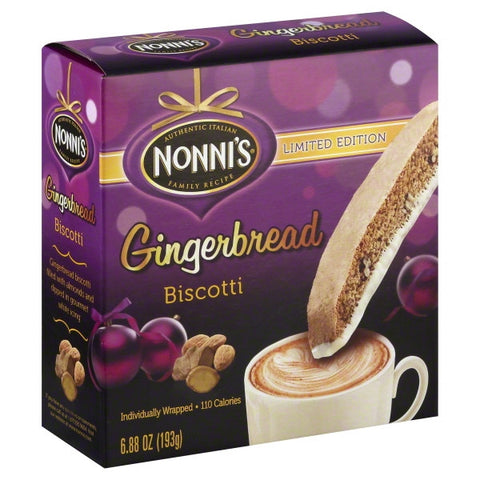 NONNI GNGRBRDBSCTIS10679 ( 12 X 6.88 OZ   )