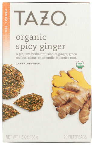 OG2 TAZO SPICY GNGR TEA  ( 6 X 20 BAG  )