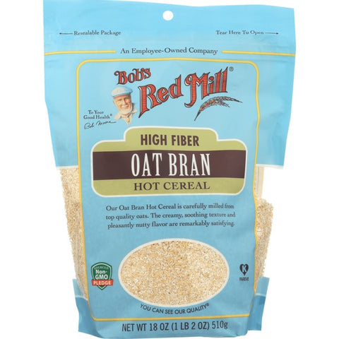 BOBS OAT BRAN HOT CEREAL ( 4 X 18 OZ   )