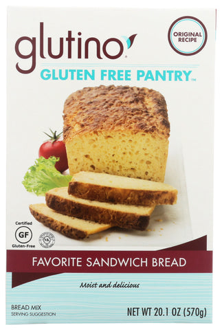GLUTINO FAV SNDW BRD MIX ( 6 X 20.1 OZ   )