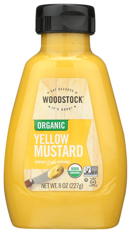 Woodstock Yellow Mustard (12x8 Oz)