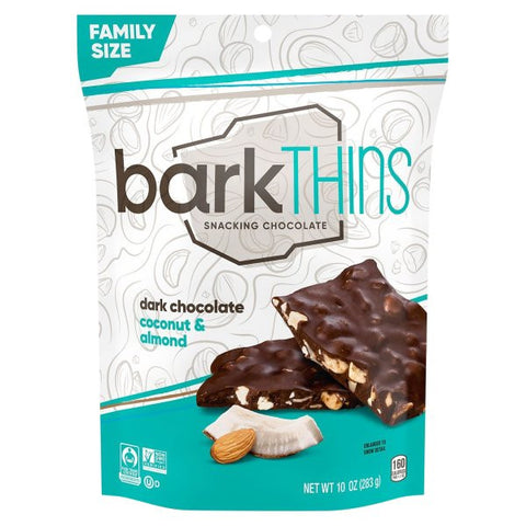 BARKTHN DKCHOC CNUT ALM ( 9 X 10 OZ   )
