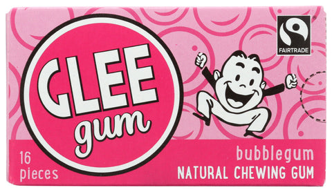 Glee Gum Bubblegum Flavor Box (12x16ct )