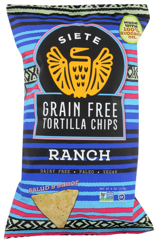 SIETE RANCH TORT CHIPS ( 6 X 4 OZ   )