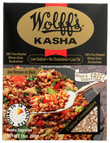 WOLFFS KASHA COARSE ( 6 X 13 OZ   )
