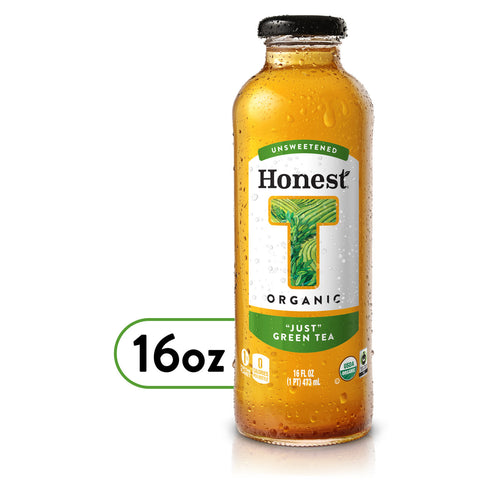 Honest Green Tea Un Sweet (12x16OZ )