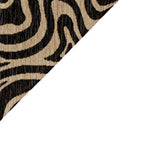 5' X 8' Gray And Cream Abstract Washable Indoor Outdoor Area Rug