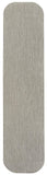 8' Beige Indoor Outdoor Runner Rug
