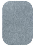 8' X 10' Turquoise Indoor Outdoor Area Rug