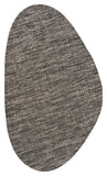 8' X 10' Natural And Black Medallion Indoor Outdoor Area Rug