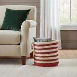 17" Ivory Nesting Jute Basket
