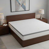 2" White Gel Memory Foam Full Double Mattress Topper