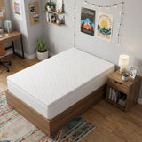 4" White Memory Foam Twin XL Mattress Topper