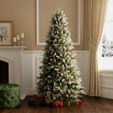 6' White Full Pine Christmas Tree