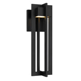 Black LED Dimmable Outdoor Hanging Light