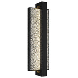 Black LED Dimmable Outdoor Hanging Light