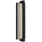Black LED Dimmable Outdoor Hanging Light