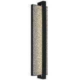 Black LED Dimmable Outdoor Hanging Light
