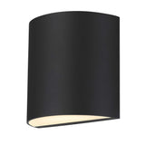 Black LED Dimmable Outdoor Hanging Light