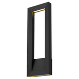 Black LED Dimmable Outdoor Hanging Light