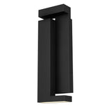 Black LED Dimmable Outdoor Hanging Light