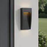 Black LED Dimmable Outdoor Hanging Light