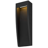 Black LED Dimmable Outdoor Hanging Light