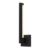 Black LED Dimmable Outdoor Hanging Light