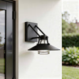 Black Transparent LED Dimmable Outdoor Hanging Light