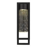Black Seeded LED Dimmable Outdoor Hanging Light
