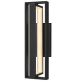 Black LED Dimmable Outdoor Hanging Light