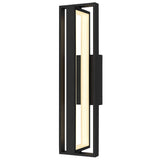 Black LED Dimmable Outdoor Hanging Light
