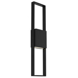 Black LED Dimmable Outdoor Hanging Light