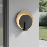 Black LED Dimmable Outdoor Hanging Light