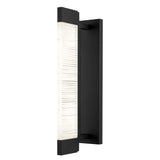 Black Crackled LED Dimmable Outdoor Hanging Light