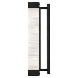 Black Crackled LED Dimmable Outdoor Hanging Light