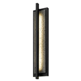 Black LED Dimmable Outdoor Hanging Light