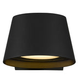Black LED Dimmable Outdoor Hanging Light