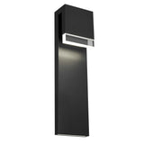 Black LED Dimmable Outdoor Hanging Light
