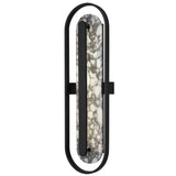 Black LED Dimmable Outdoor Hanging Light
