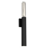Black Transparent LED Dimmable Outdoor Hanging Light