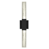 Black Transparent LED Dimmable Outdoor Hanging Light