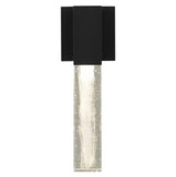Black Transparent LED Dimmable Outdoor Hanging Light