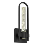 Black Transparent LED Dimmable Outdoor Hanging Light