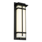 Black Colorful LED Dimmable Outdoor Hanging Light