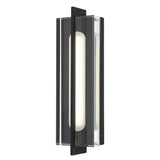 Black LED Dimmable Outdoor Hanging Light
